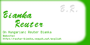 bianka reuter business card